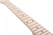 Maple Guitar Neck 22 fret maple Fretboard DIY Replacement 25.5 Inch Paddle head(for joefield22)