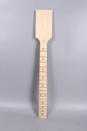 Maple Guitar Neck 22 fret maple Fretboard DIY Replacement 25.5 Inch Paddle head(for joefield22)