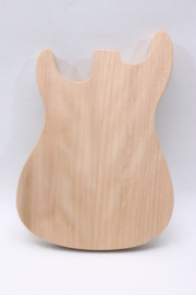 Electric Guitar Body Mahogany Wood with Quilted Maple Cap SSS Pickup for Strat