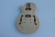 Left hand Guitar Body Mahogany Flame Maple Veneer Diy Guitar Project