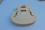 Left hand Guitar Body Mahogany Flame Maple Veneer Diy Guitar Project