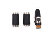 yinfente Professional Student Clarinet Ebonite Body Nickel Plated Key Bb Key 17 key black with Case and parts
