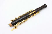 Yinfente Professional Ebony wood Oboe C key left F Resonance Golden plated key