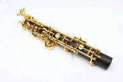 Yinfente Professional Ebony wood Oboe C key left F Resonance Golden plated key