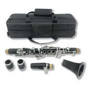 yinfente New Professional Clarinet Ebonite Eb Key Clarinet E flat Good Sound Case US