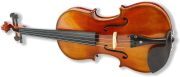 Yinfente 4 String Acoustic Violin 4/4 Violin Set Full Size Flamed Maple Spruce Ebony Fittings Free Case and Violin Bow