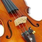 Yinfente 4 String Acoustic Violin 4/4 Violin Set Full Size Flamed Maple Spruce Ebony Fittings Free Case and Violin Bow