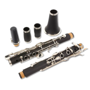 Yinfente Clarinet G key Ebonite wood Nickel Plated Keys black Professional Student With Case Parts