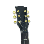 Yinfente LED Light Electric Guitar Acrylic Body Crystal Guitar Sweet Tone 22 fret 24.75 inch Mahogany Rosewood Fretboard Set in