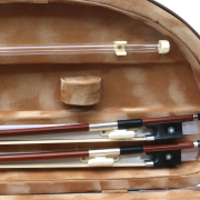 yinfente new 4/4 Violin Case with Straps 2 Bows Holder Strong Light Case for Carrying a Violin