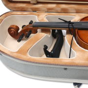 yinfente new 4/4 Violin Case with Straps 2 Bows Holder Strong Light Case for Carrying a Violin