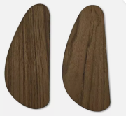 Electric Guitar Kit 22fret 24.75inch banana guitar neck SH Mahogany wood guitar body and a backplate-debianfreund