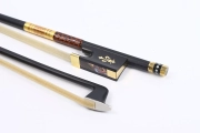 10 pcs 4/4 Violin Bow Carbon Fiber Bows Straight balance AAA Bow hair Ebony Frog for(gklis-71)