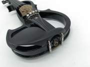 Yinfente 5 strings 4/4 Black Electric Violin Silent Pickup Fine tone parts