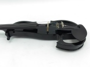 Yinfente 5 strings 4/4 Black Electric Violin Silent Pickup Fine tone parts