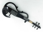 Yinfente 5 strings 4/4 Black Electric Violin Silent Pickup Fine tone parts