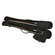 Yinfente Upright bass bow Case Carbon Fiber Bass Bow Box White and Black Box Strong