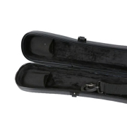 Yinfente Upright bass bow Case Carbon Fiber Bass Bow Box White and Black Box Strong