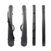 Yinfente Upright bass bow Case Carbon Fiber Bass Bow Box White and Black Box Strong