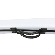 Yinfente Upright bass bow Case Carbon Fiber Bass Bow Box White and Black Box Strong