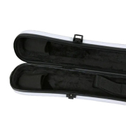 Yinfente Upright bass bow Case Carbon Fiber Bass Bow Box White and Black Box Strong