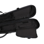 Yinfente Upright bass bow Case Carbon Fiber Bass Bow Box White and Black Box Strong