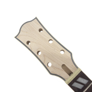 Guitar Neck 22 Fret 24.75 inch fully bound headstock black ebony Fretboard SG Heel Set in bretta_75