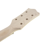 Guitar Neck 22 Fret 24.75 inch fully bound headstock black ebony Fretboard SG Heel Set in bretta_75