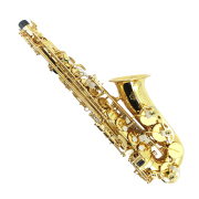 Yinfente Alto Sax Beginner Kit Gold for Adults Student Professional Brass Saxophone with Sax Case Mouthpiece Reeds Gloves Cleaning Cloth & Brush