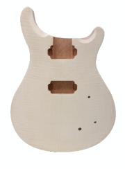 Yinfente PRS Guitar Body Mahogany Flame Maple wood DIY Guitar