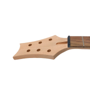 Yinfente PRS style Electric Guitar Neck 24 Fret 25.5 inch Mahogany with Ebony Fretboard No Inlays Black Nut Set In Heel