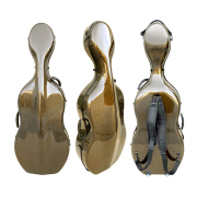 yinfente 4/4 Carbon Fiber Cello Case with Wheels Straps Strong Light Cello Box Brown Protect