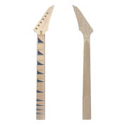 Yinfente Maple Guitar Neck 24 Fret 25.5 Inch DIY Electric guitar Binding fretboard Jackson style