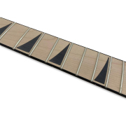 Yinfente Maple Guitar Neck 24 Fret 25.5 Inch DIY Electric guitar Binding fretboard Jackson style