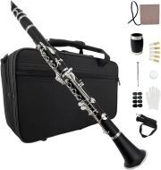 Yinfente New Professional Clarinet Bakelite C Key Clarinet C key flat Good Sound Case