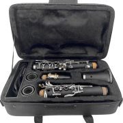 Yinfente New Professional Clarinet Bakelite C Key Clarinet C key flat Good Sound with Case Cleaning Cloth Mouthpiece Brush and Pad Brush