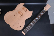 Electric Guitar Kit DIY Guitar neck 22 fret Guitar Body Mahogany Rosewood Fretboard