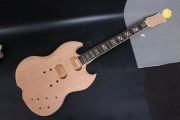Electric Guitar Kit DIY Guitar neck 22 fret Guitar Body Mahogany Rosewood Fretboard