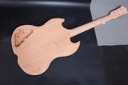 Electric Guitar Kit DIY Guitar neck 22 fret Guitar Body Mahogany Rosewood Fretboard