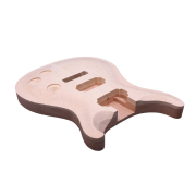 Guitar kit Guitar Body Replacement Maple Curved Top Guitar neck 24fret 24.75inch