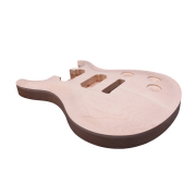 Guitar kit Guitar Body Replacement Maple Curved Top Guitar neck 24fret 24.75inch