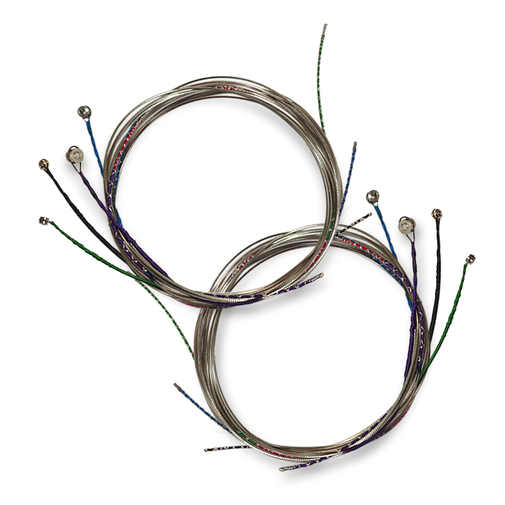 Yinfente cello parts and making tool 2 pieces cello bridge 2 set of cello middle soft strings 1 piece bridge tool of cut the string notches DIY cello making Temporary customized