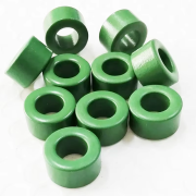 100Pcs Toroidal Ferrite Cores Transformer Rings Mn-Zn Material Green Coated Magnetic Cores Choke Coil