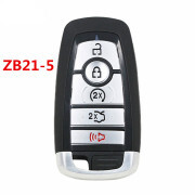 5pcs KD ZB21-4 ZB21-5 lot KEYDIY KD ZB Smart Key Keyless Go Remote Car Key Remote for KD-X2