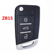 5pcs KD ZB15 KEYDIY KD ZB Smart Key Keyless Go Remote Car Key Remote for KD-X2