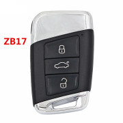 5pcs KD ZB17 KEYDIY KD ZB Smart Key Keyless Go Remote Car Key Remote for KD-X2