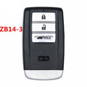 5pcs KD ZB14-3 ZB14-4 ZB14-5 KEYDIYKD ZB Smart Key Keyless Go Remote Car Key Remote for KD-X2