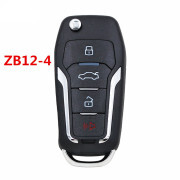 5pcs KD ZB12-3 ZB12-4 KEYDIY KD ZB Smart Key Keyless Go Remote Car Key Remote for KD-X2