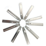 10Pcs/lot Type 130# Metal Blank Uncut Flip KEYDIY/VVDI/JMD Remote Key Blade