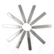 10Pcs/lot Type 75# Metal Blank Uncut Flip KEYDIY/VVDI/JMD Remote Key Blade